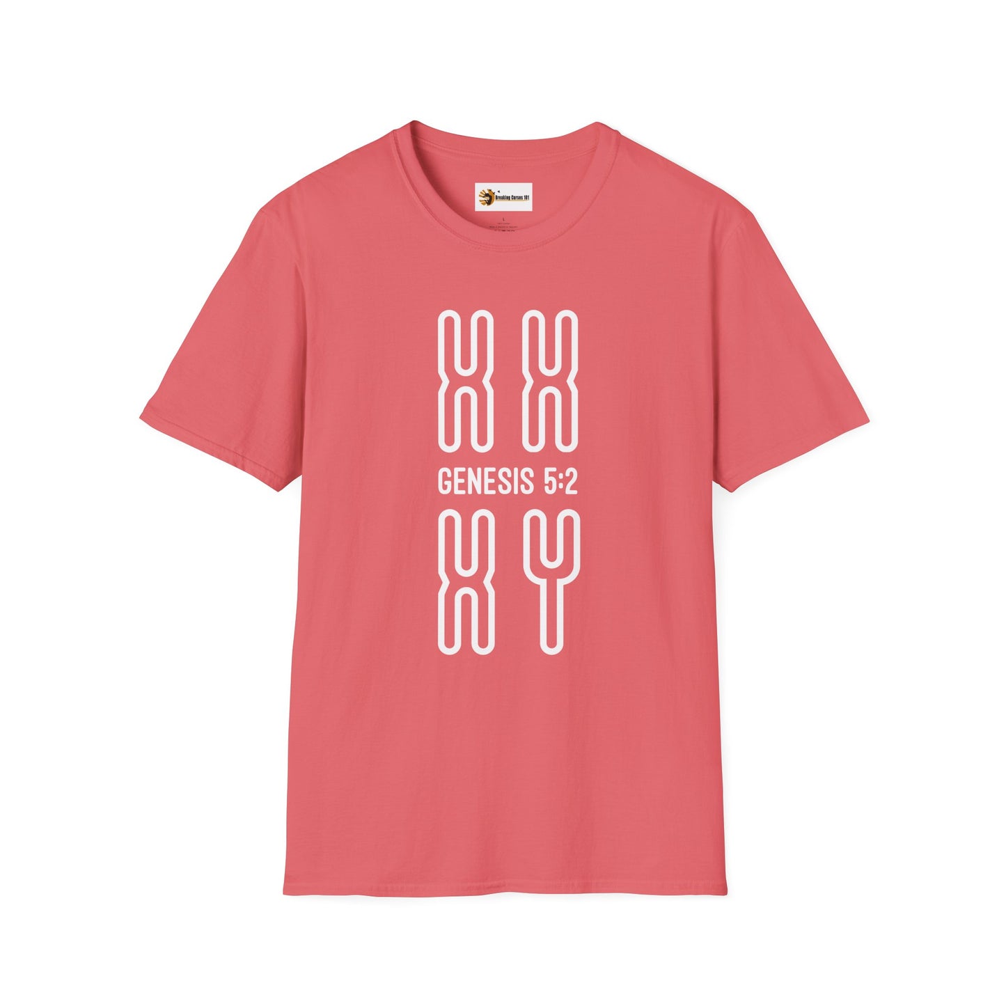 Genesis 5:2 - Bible Verse Graphic Cotton Tee | Shop Breaking Curses 101