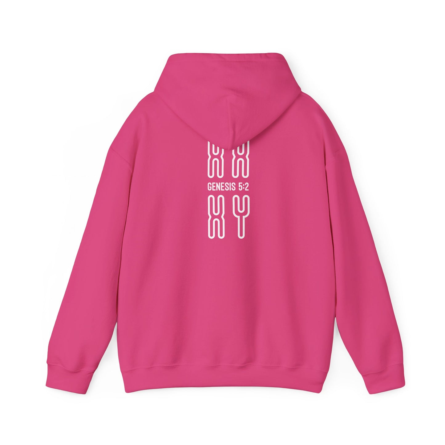 Genesis 5:2 - Christian Heavy Blend™ Hooded Sweatshirt | Breaking Curses 101