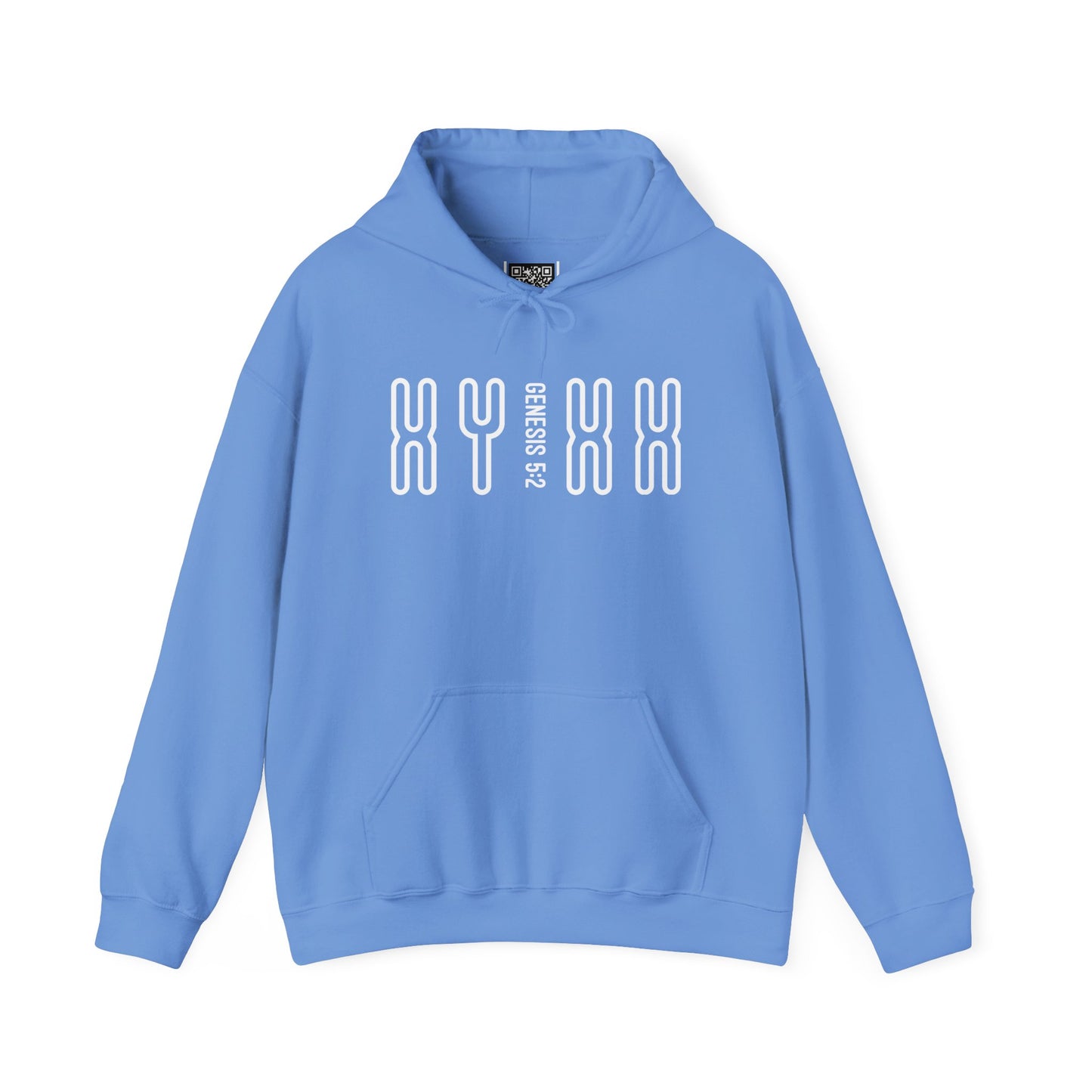 Genesis 5:2 - Christian Heavy Blend™ Hooded Sweatshirt | Breaking Curses 101