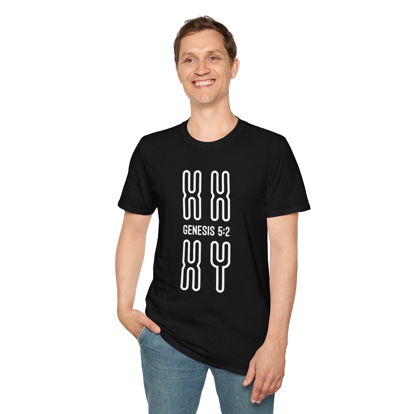 Genesis 5:2 - Bible Verse Graphic Cotton Tee | Shop Breaking Curses 101