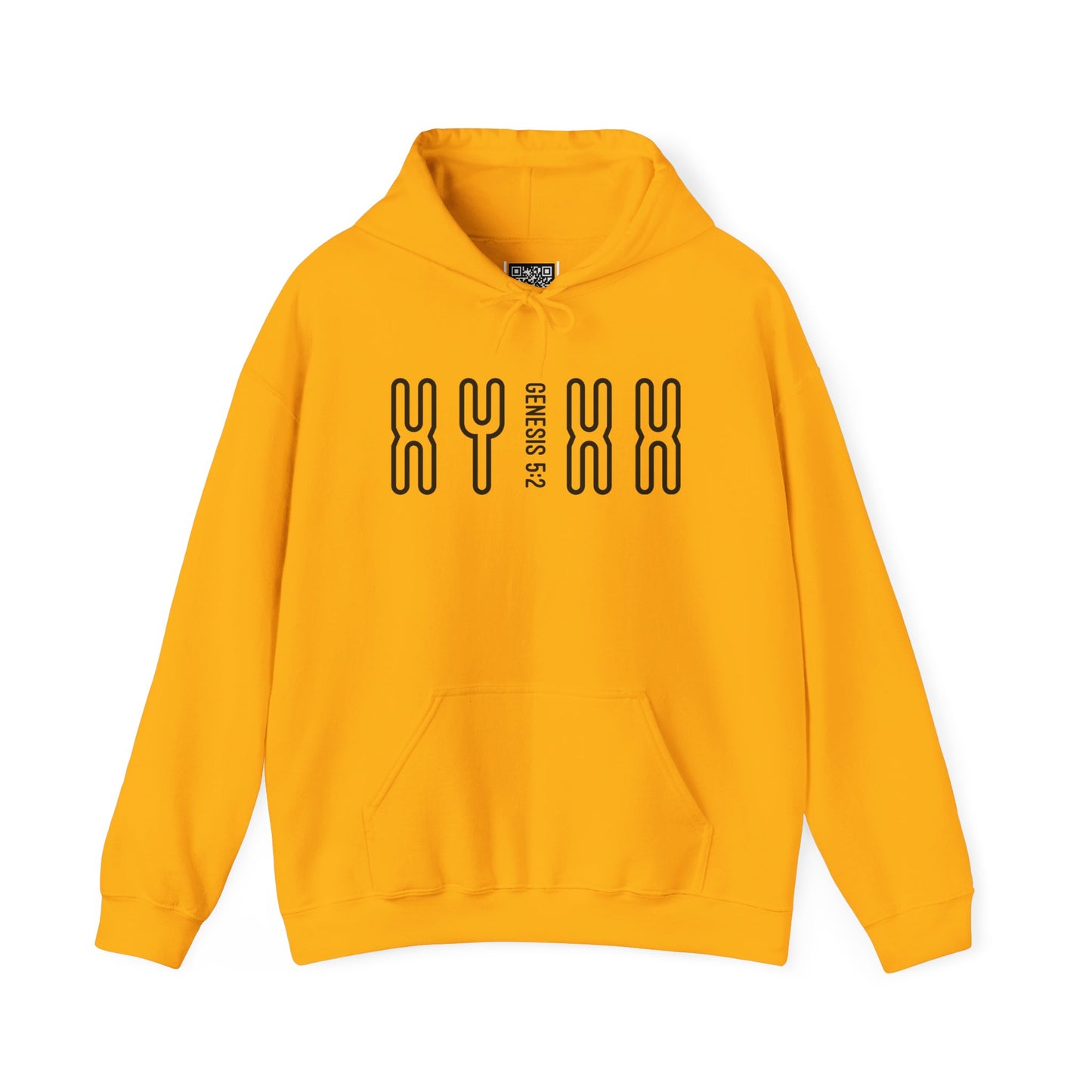 Genesis 5:2 - Christian Heavy Blend™ Hooded Sweatshirt | Breaking Curses 101