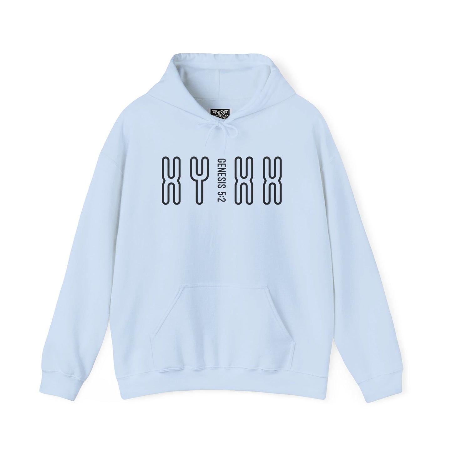 Genesis 5:2 - Christian Heavy Blend™ Hooded Sweatshirt | Breaking Curses 101