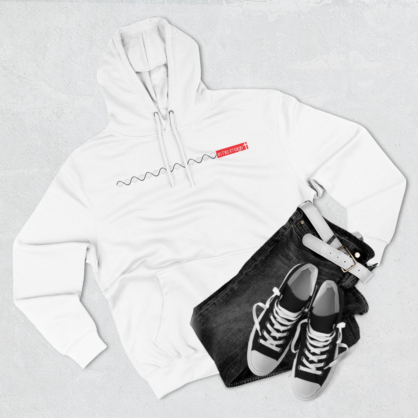 Genesis 5:2 - In His Image - Fleece Hoodie | Breaking Curses 101