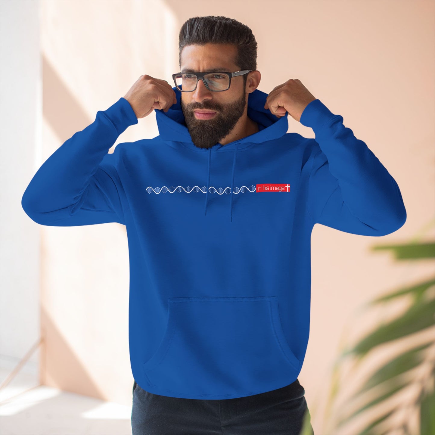 Genesis 5:2 - In His Image - Fleece Hoodie | Breaking Curses 101