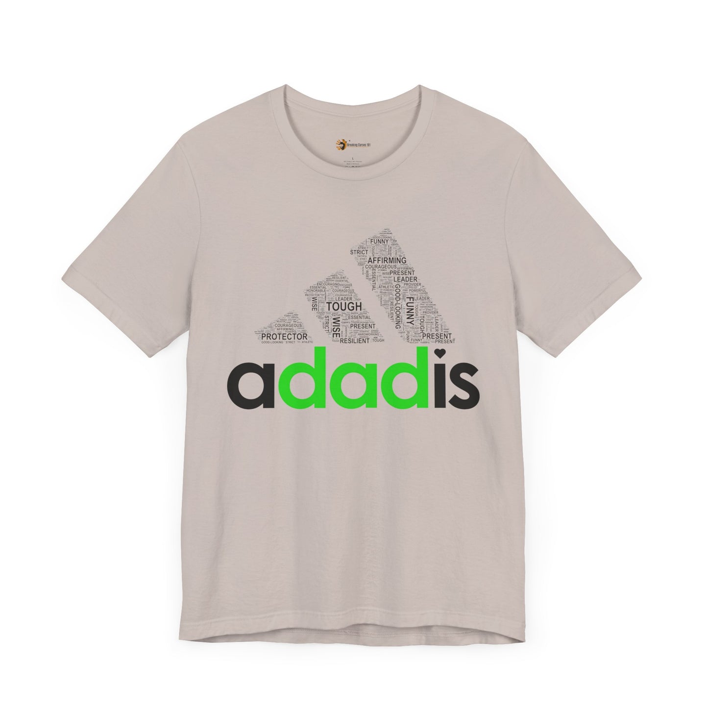 A Dad Is - Men's Jersey Graphic Tee - Father's Day | Shop Breaking Curses 101