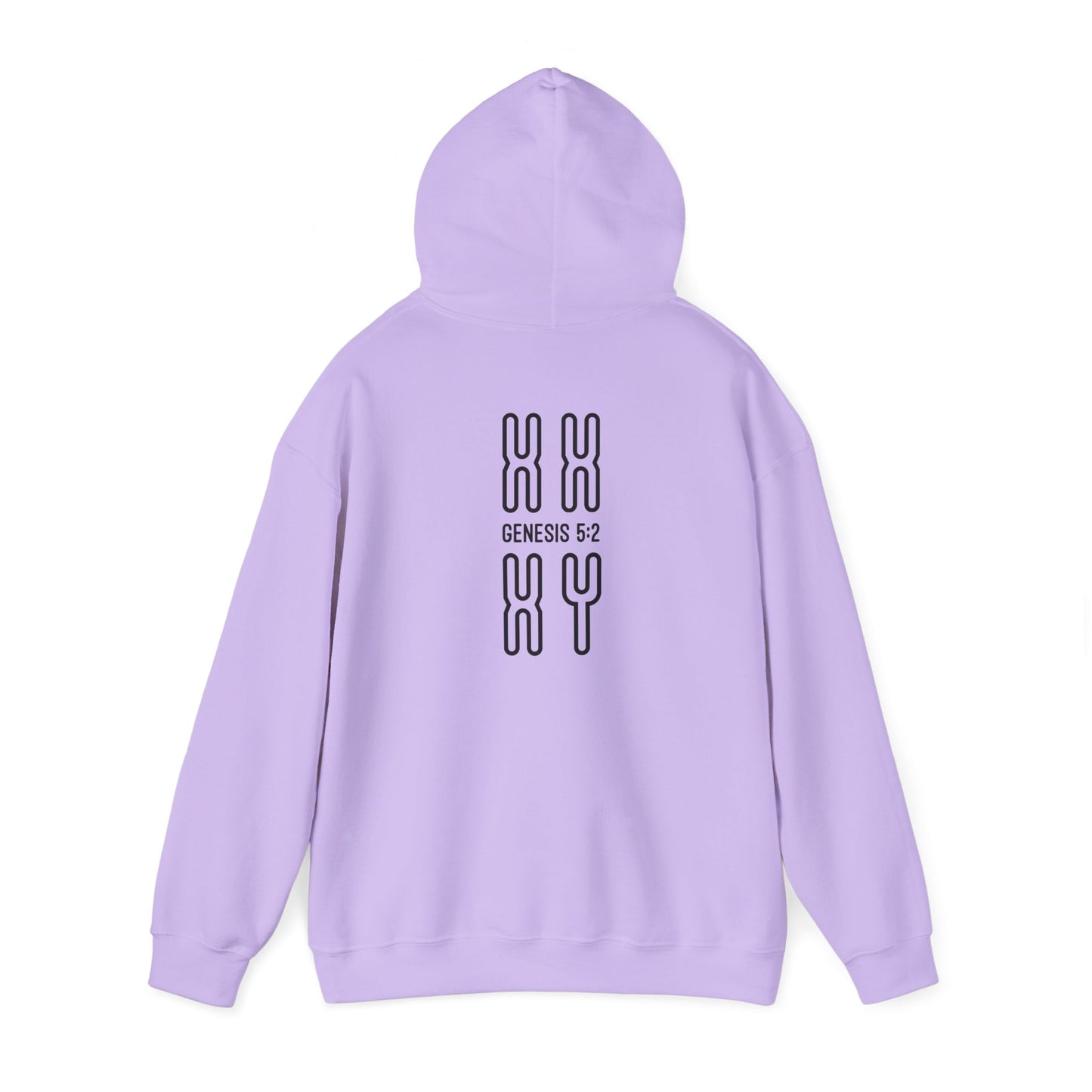 Genesis 5:2 - Christian Heavy Blend™ Hooded Sweatshirt | Breaking Curses 101
