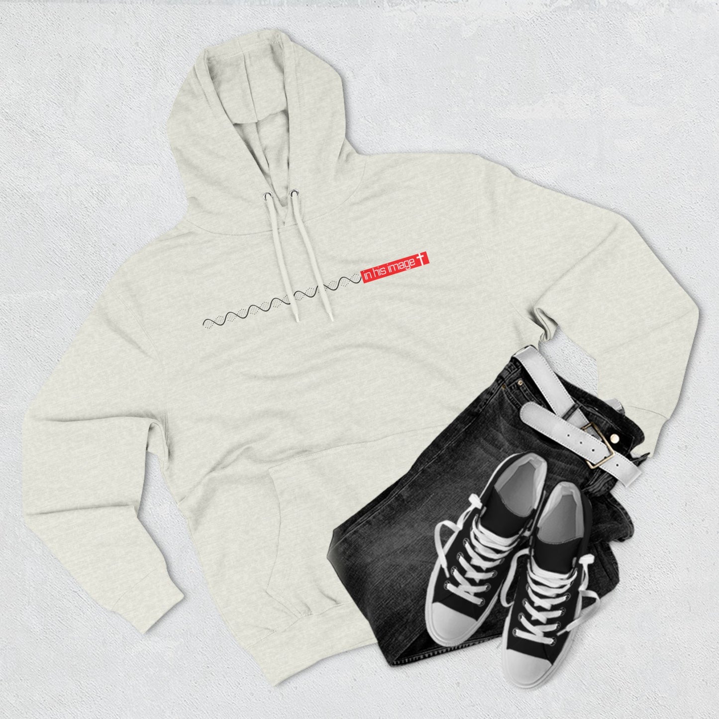 Genesis 5:2 - In His Image - Fleece Hoodie | Breaking Curses 101