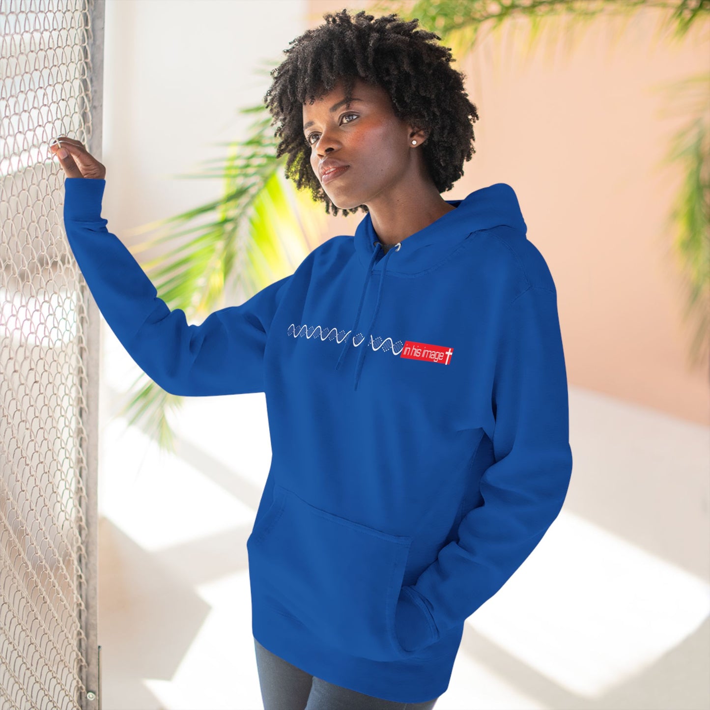 Genesis 5:2 - In His Image - Fleece Hoodie | Breaking Curses 101
