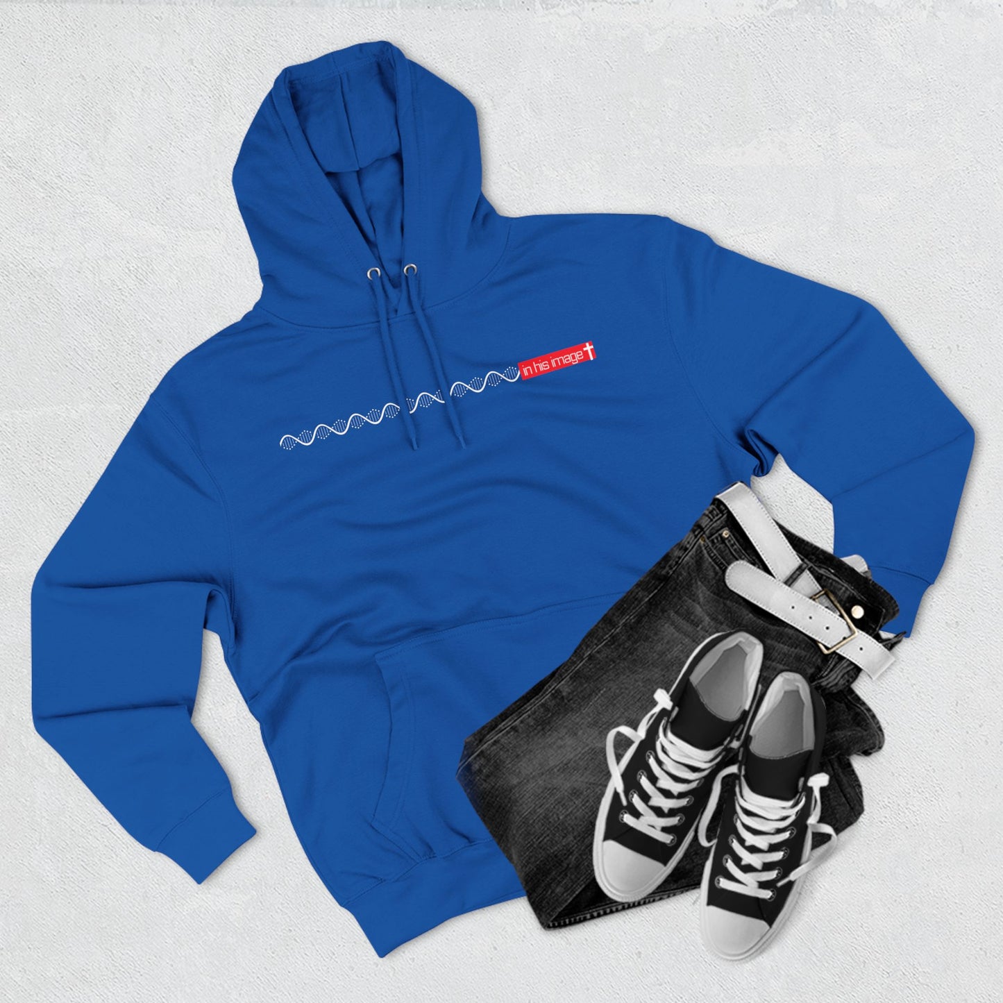 Genesis 5:2 - In His Image - Fleece Hoodie | Breaking Curses 101