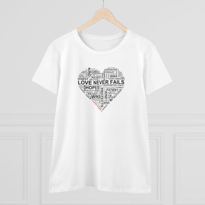 1 Corinthians 13 - Bible Verse Women's Graphic Cotton Tee | Shop Breaking Curses 101