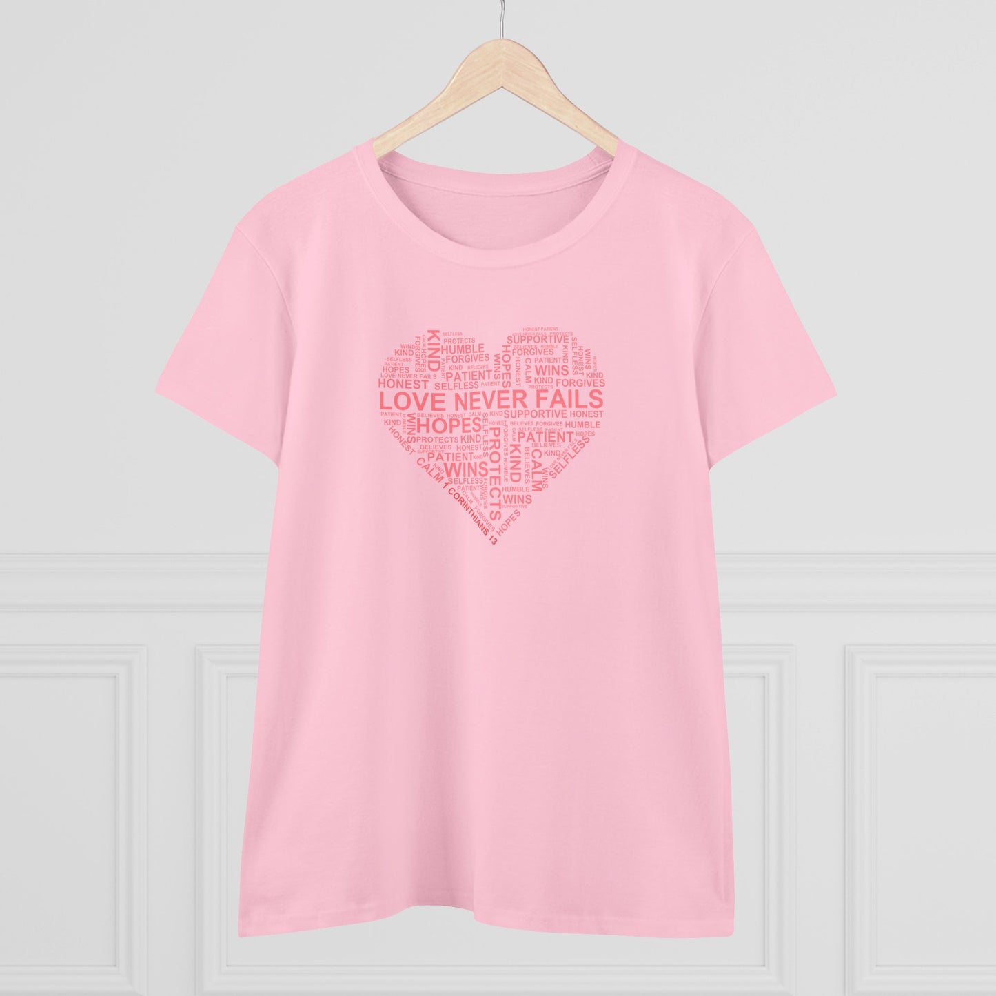 1 Corinthians 13 - Bible Verse Women's Graphic Cotton Tee | Shop Breaking Curses 101