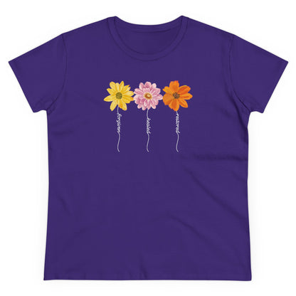 "Forgiven, Healed, Restored" Mother's Day - Women's Graphic Cotton Tee | Shop Breaking Curses 101
