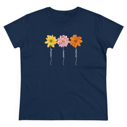 "Forgiven, Healed, Restored" Mother's Day - Women's Graphic Cotton Tee | Shop Breaking Curses 101