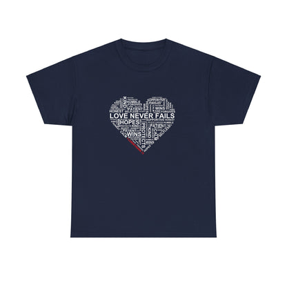 1 Corinthians 13 - Bible Verse Graphic Cotton Tee | Shop Breaking Curses 101