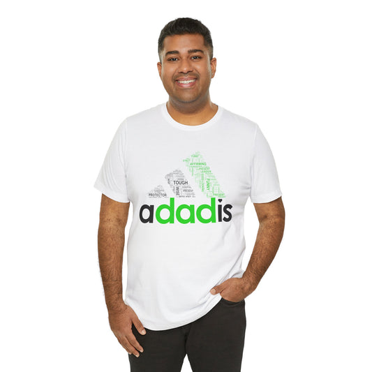 A Dad Is - Men's Jersey Graphic Tee -  Father's Day | Shop Breaking Curses 101