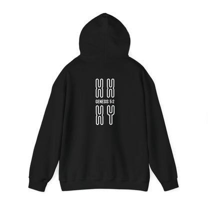 Genesis 5:2 - Christian Heavy Blend™ Hooded Sweatshirt | Breaking Curses 101