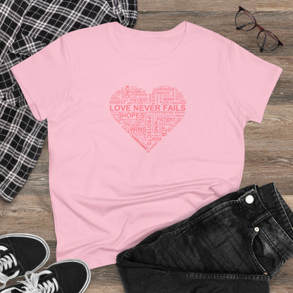 1 Corinthians 13 - Bible Verse Women's Graphic Cotton Tee | Shop Breaking Curses 101