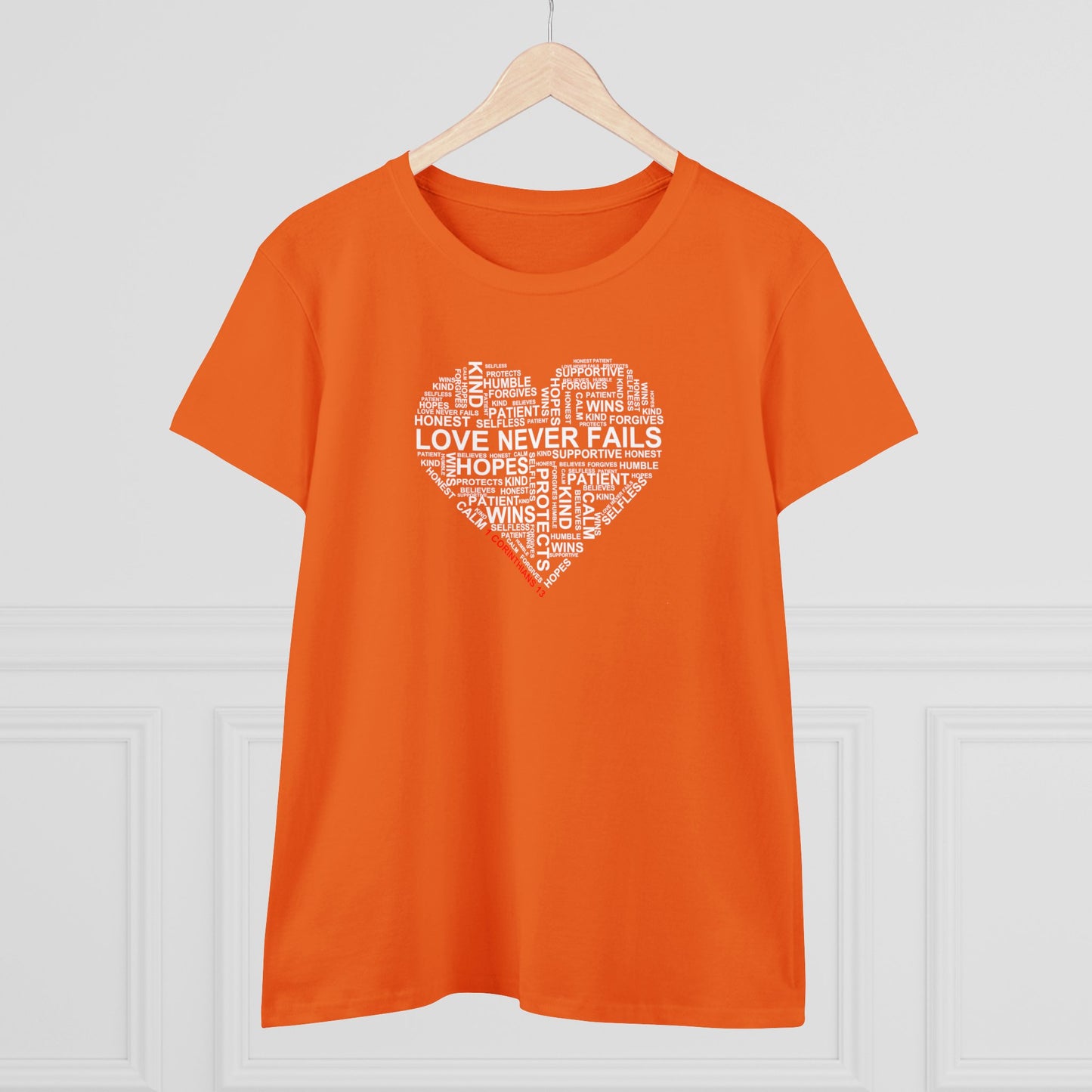 1 Corinthians 13 - Bible Verse Women's Graphic Cotton Tee | Shop Breaking Curses 101