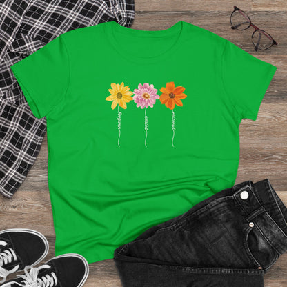 "Forgiven, Healed, Restored" Mother's Day - Women's Graphic Cotton Tee | Shop Breaking Curses 101