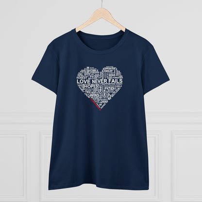 1 Corinthians 13 - Bible Verse Women's Graphic Cotton Tee | Shop Breaking Curses 101