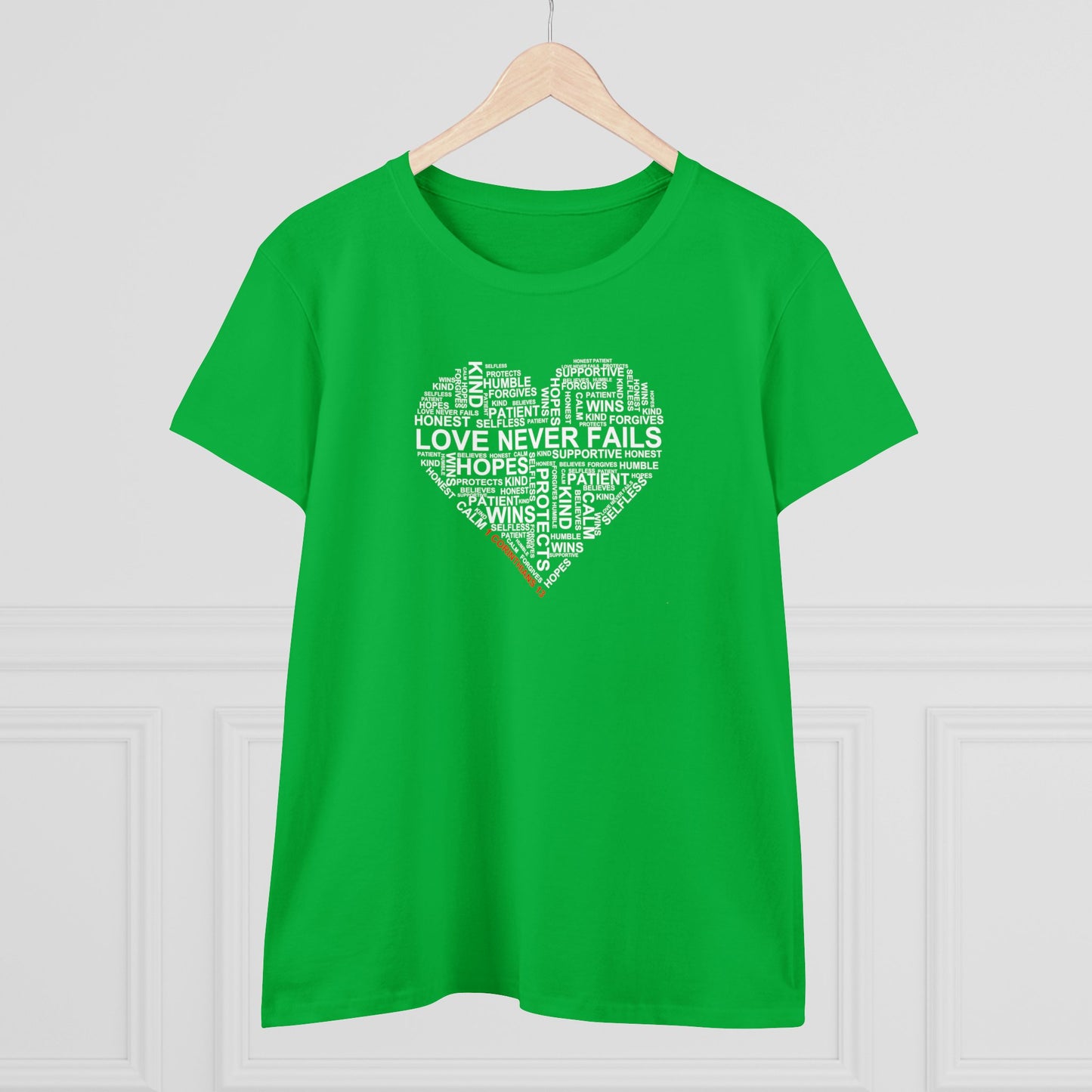 1 Corinthians 13 - Bible Verse Women's Graphic Cotton Tee | Shop Breaking Curses 101