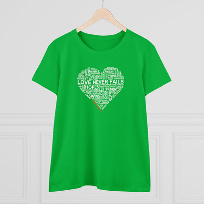 1 Corinthians 13 - Bible Verse Women's Graphic Cotton Tee | Shop Breaking Curses 101