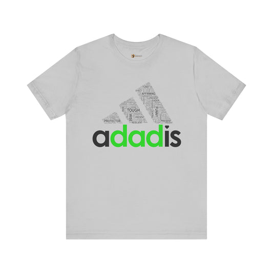 A Dad Is - Men's Jersey Graphic Tee -  Father's Day | Shop Breaking Curses 101