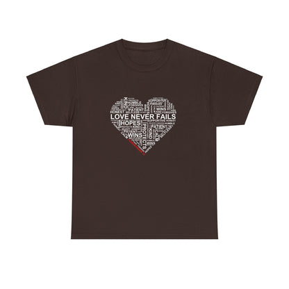 1 Corinthians 13 - Bible Verse Graphic Cotton Tee | Shop Breaking Curses 101