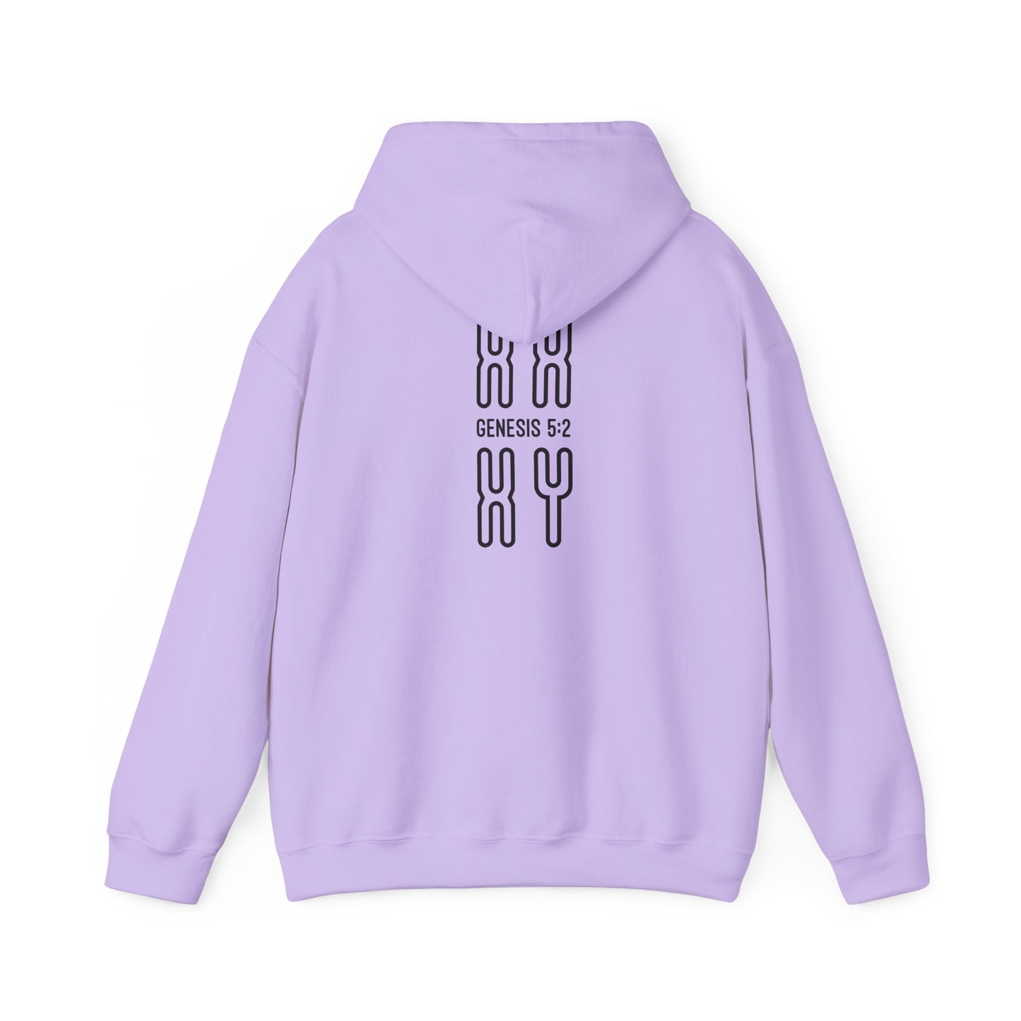 Genesis 5:2 - Christian Heavy Blend™ Hooded Sweatshirt | Breaking Curses 101