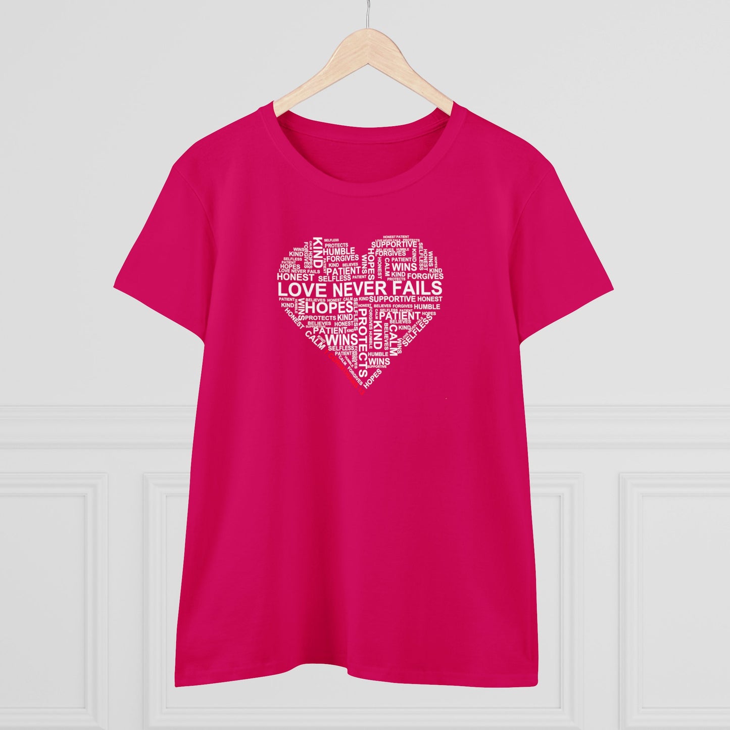 1 Corinthians 13 - Bible Verse Women's Graphic Cotton Tee | Shop Breaking Curses 101