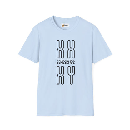 Genesis 5:2 - Bible Verse Graphic Cotton Tee | Shop Breaking Curses 101