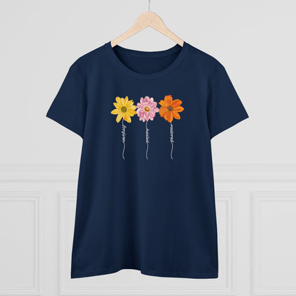 "Forgiven, Healed, Restored" Mother's Day - Women's Graphic Cotton Tee | Shop Breaking Curses 101