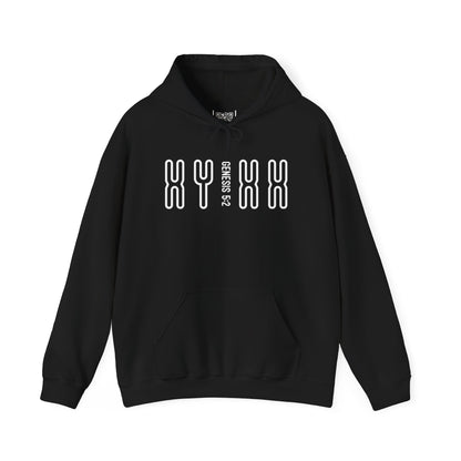 Genesis 5:2 - Christian Heavy Blend™ Hooded Sweatshirt | Breaking Curses 101