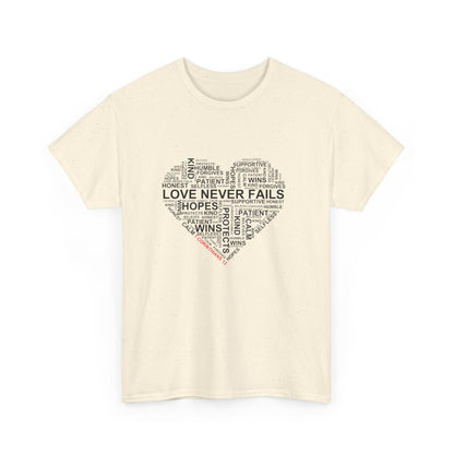 1 Corinthians 13 - Bible Verse Graphic Cotton Tee | Shop Breaking Curses 101