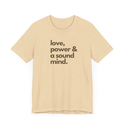 2 Timothy 1:7 - Bible Verse Graphic Jersey Tee | Shop Breaking Curses 101