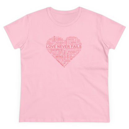 1 Corinthians 13 - Bible Verse Women's Graphic Cotton Tee | Shop Breaking Curses 101