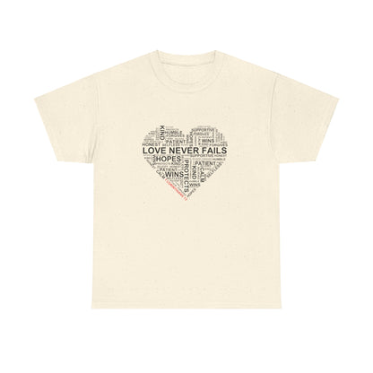 1 Corinthians 13 - Bible Verse Graphic Cotton Tee | Shop Breaking Curses 101