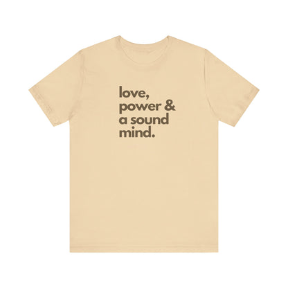 2 Timothy 1:7 - Bible Verse Graphic Jersey Tee | Shop Breaking Curses 101